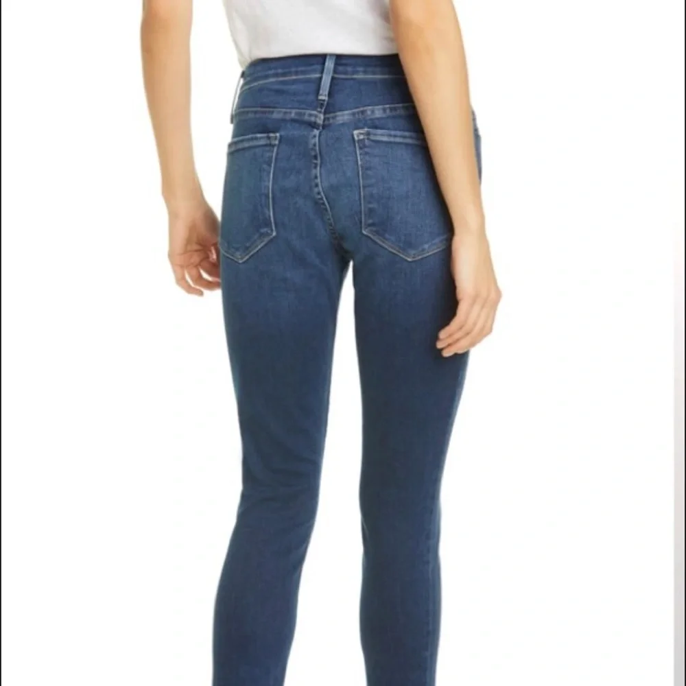 FRAME Skinny de Jeanne Crop‎ Jeans - Picture 5 of 15